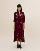 SUKKHA CITTA | SERIBU BUNGA - Long Sleeves Evening Dress