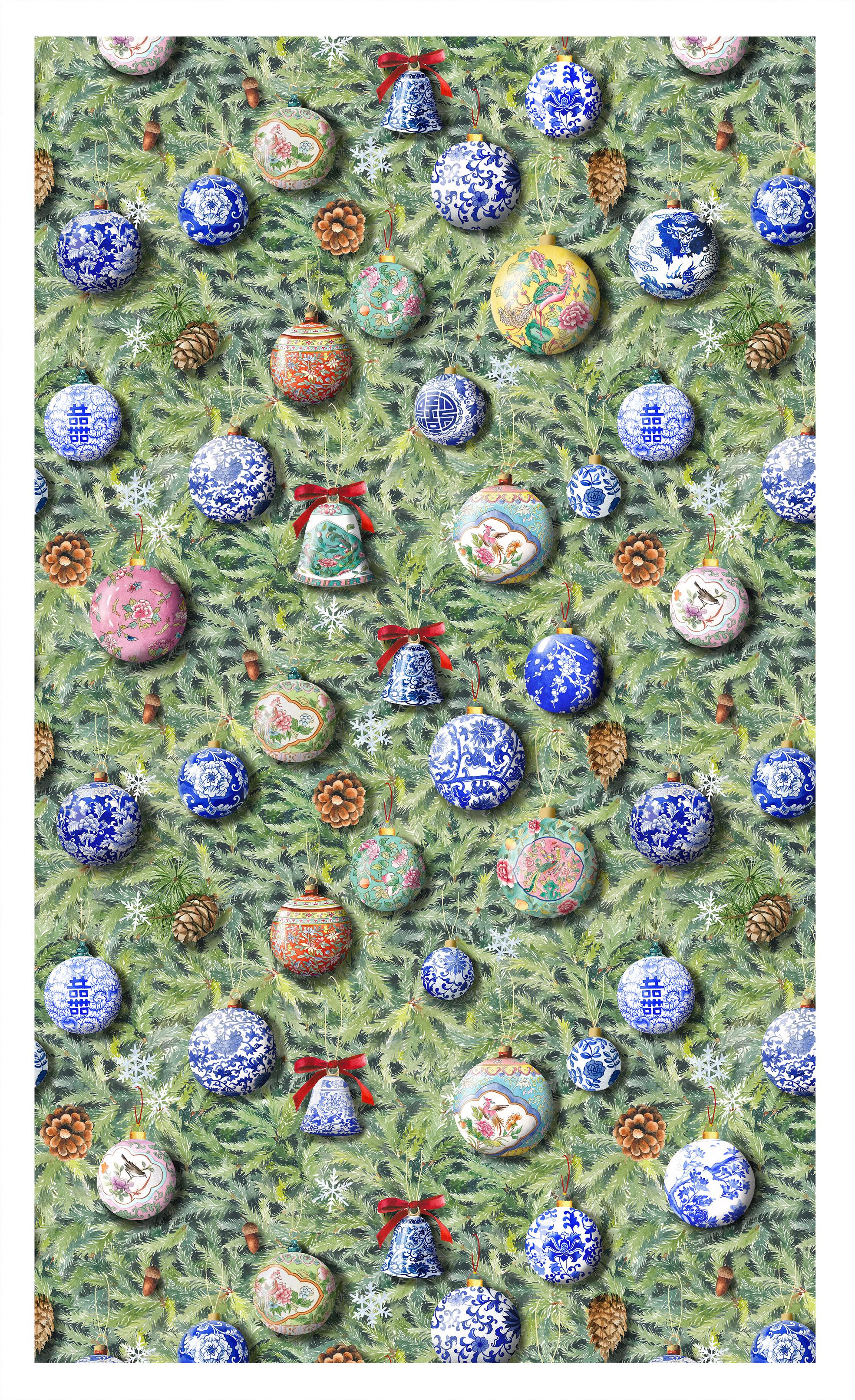 SINGLAPA | Peranakan Ornaments Tea Towel