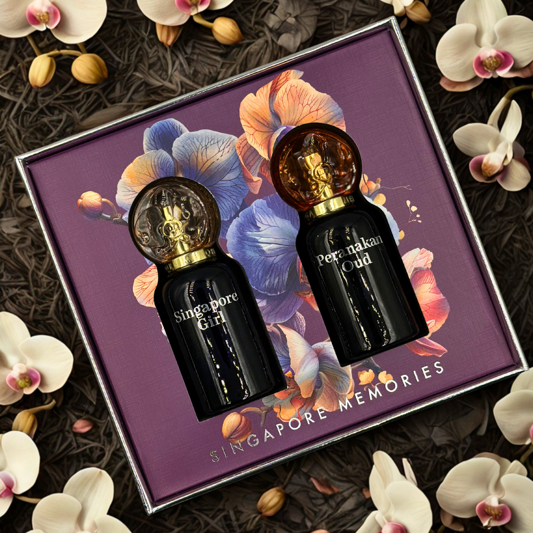 SINGAPORE MEMORIES | Singapore Girl + Peranakan Oud (20ml each)