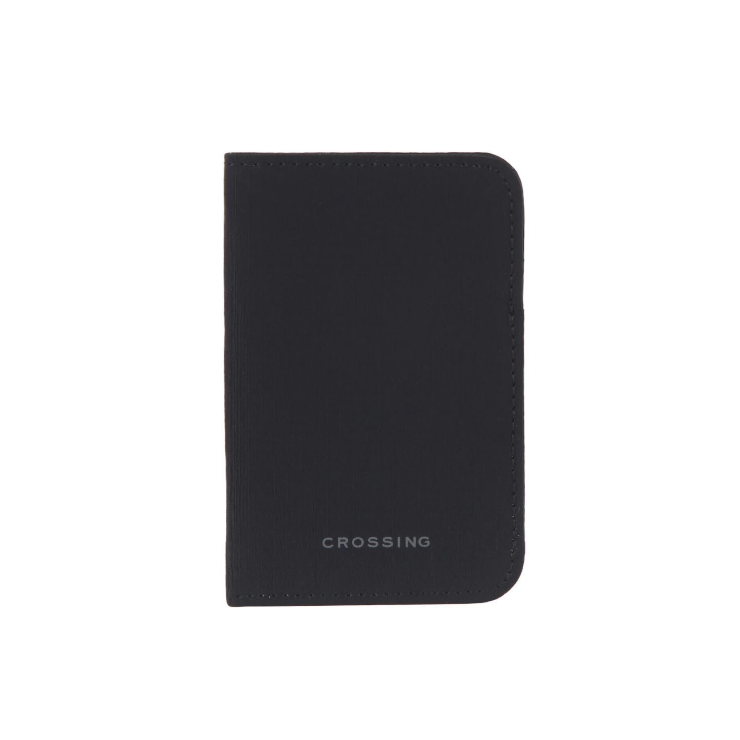CROSSING | Waterproof Checked Nylon Card Sleeve RFID