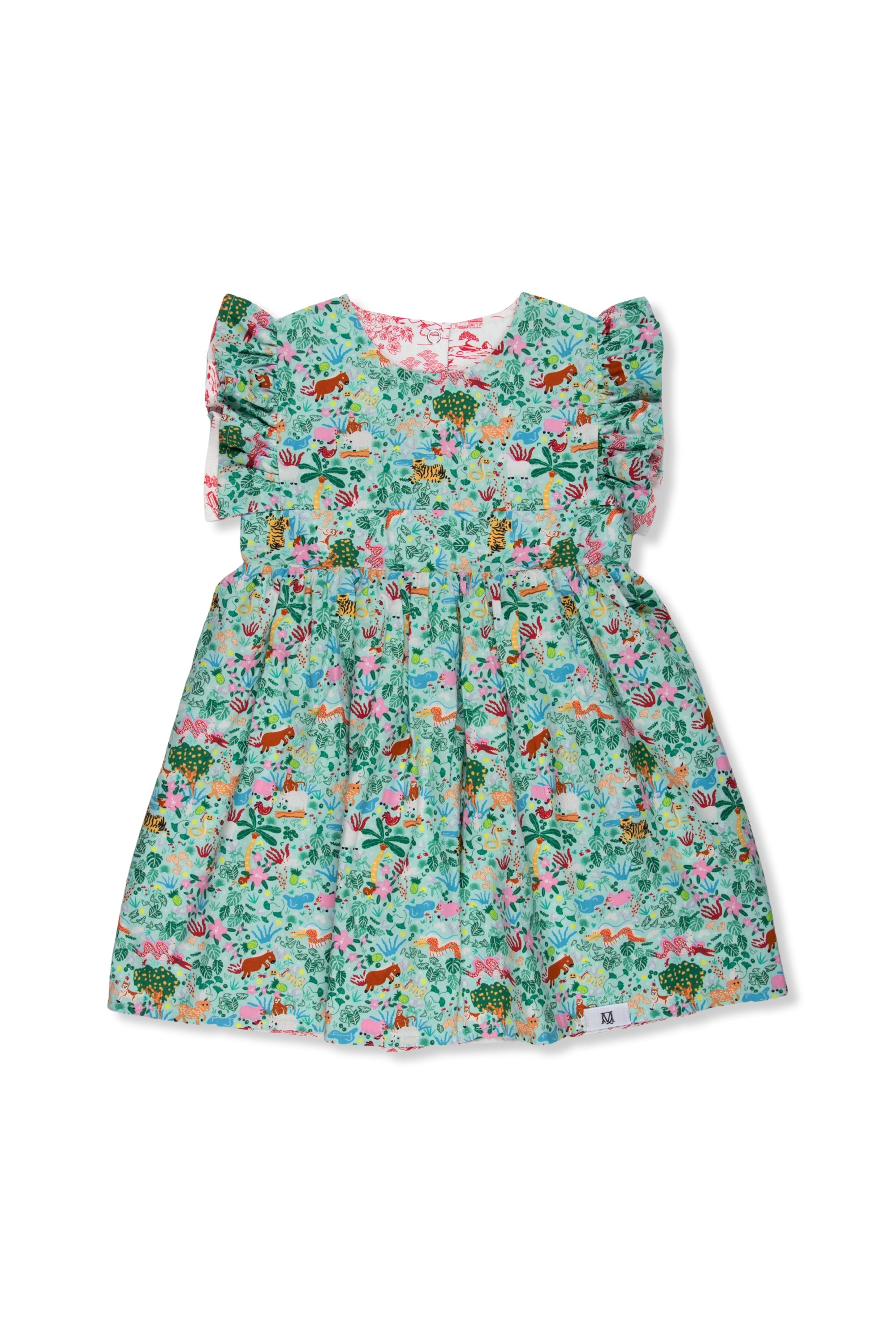 MAISON Q | Straits Tale Reversible Flared Sleeves Dress