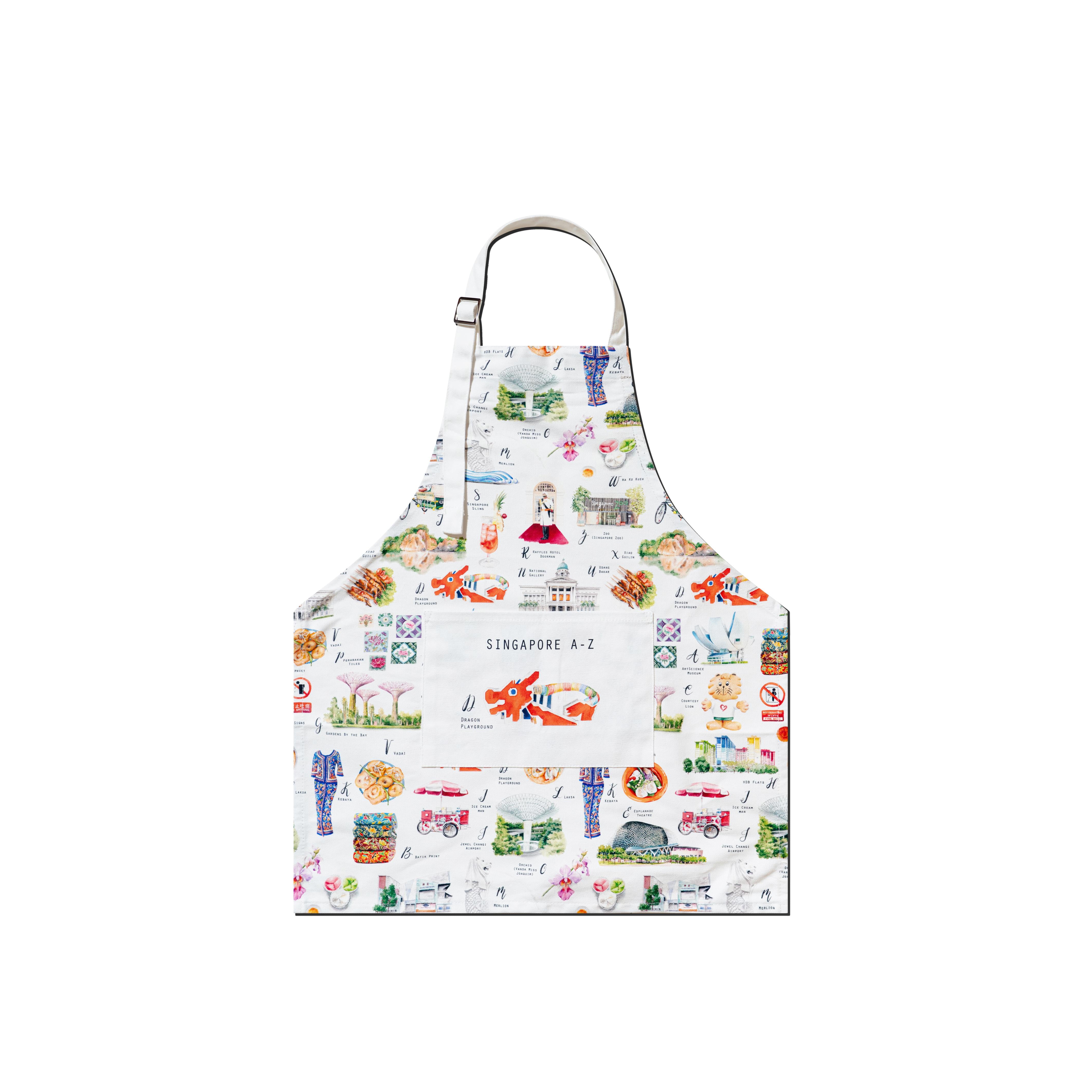 SINGLAPA | Singapore A-Z Kids Apron