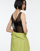 ROCK DAISY | Juliet Silk Organza Reversible Top