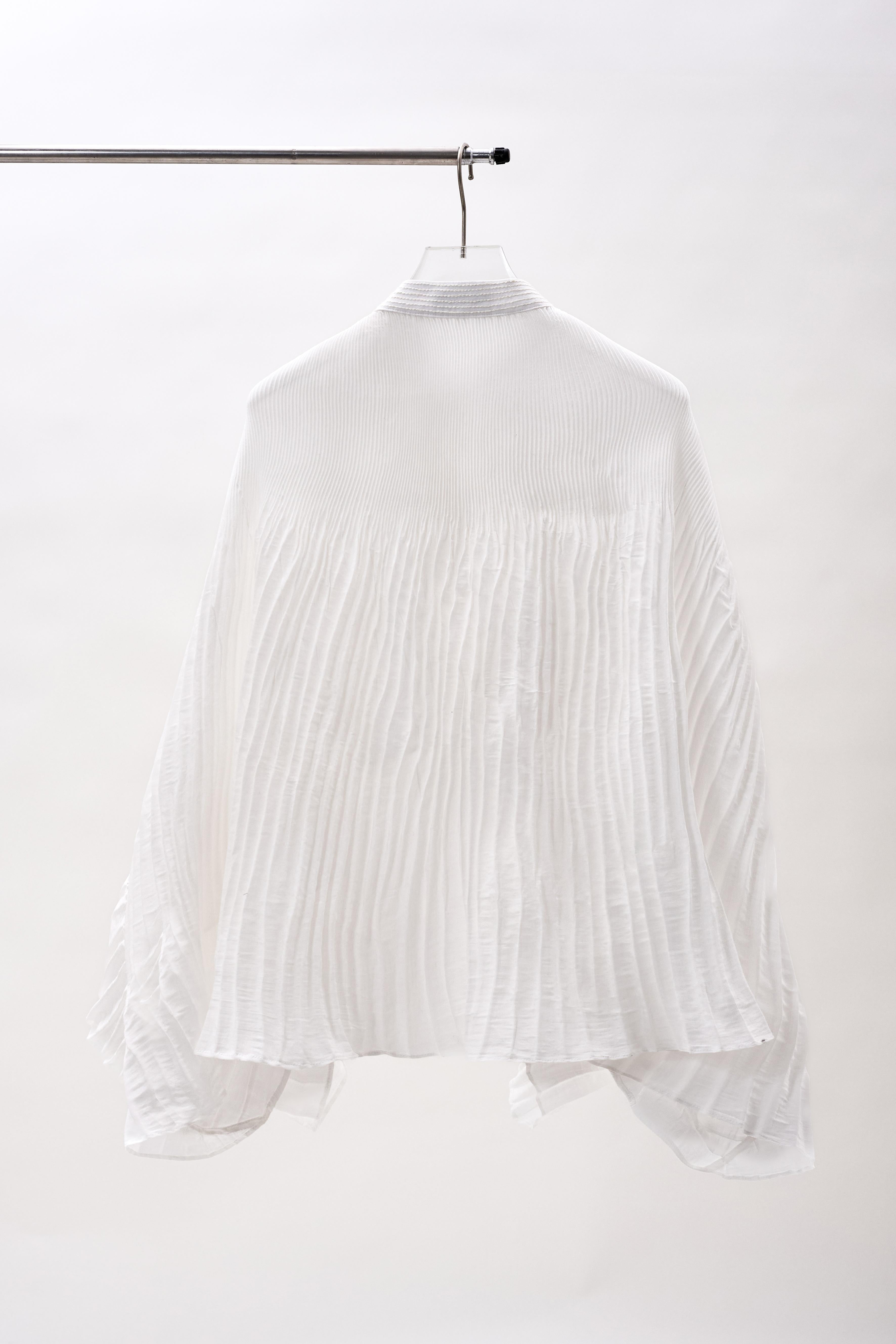 KHAAR | Pleated Crop Top