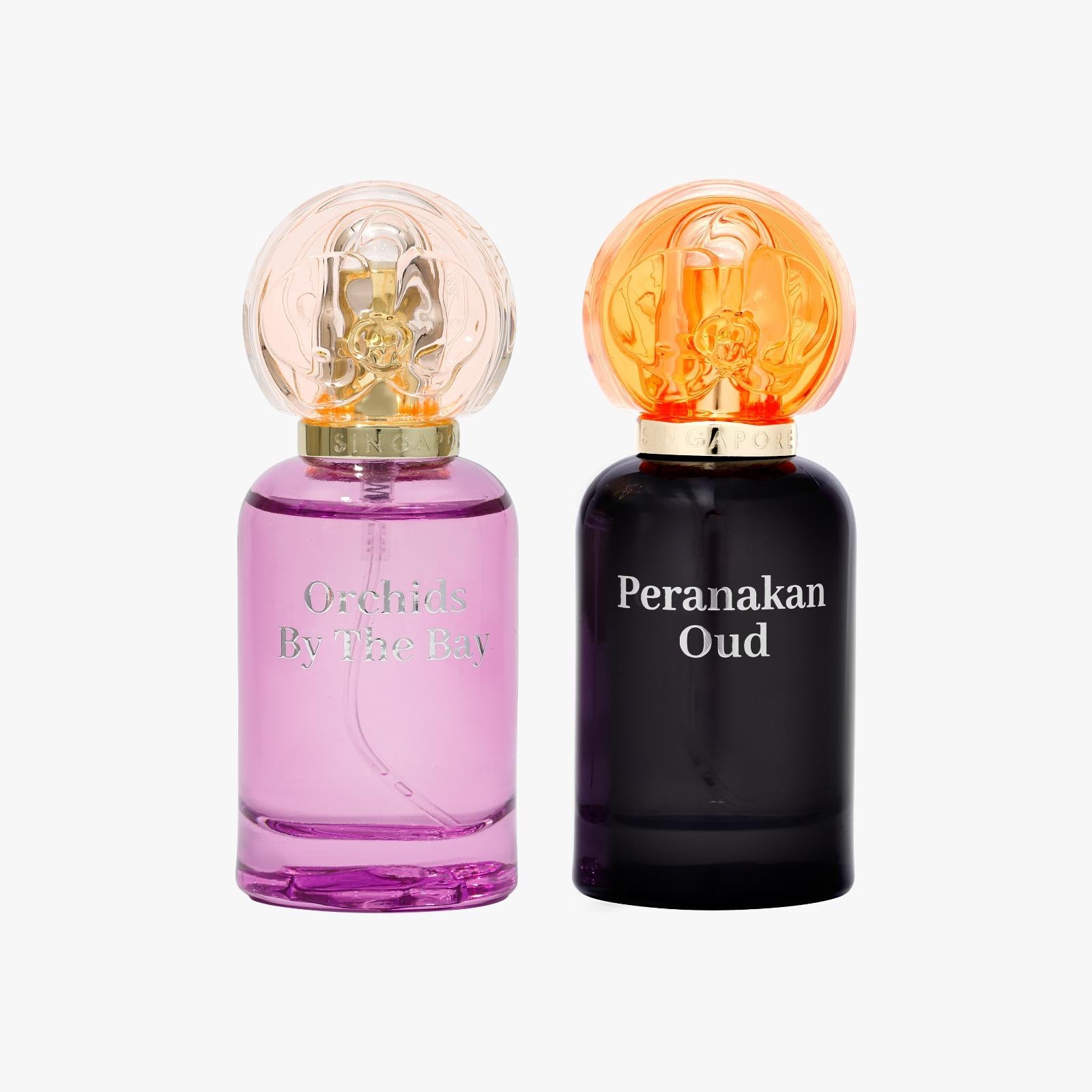 SINGAPORE MEMORIES | Orchids By The Bay + Peranakan Oud (20ml each)