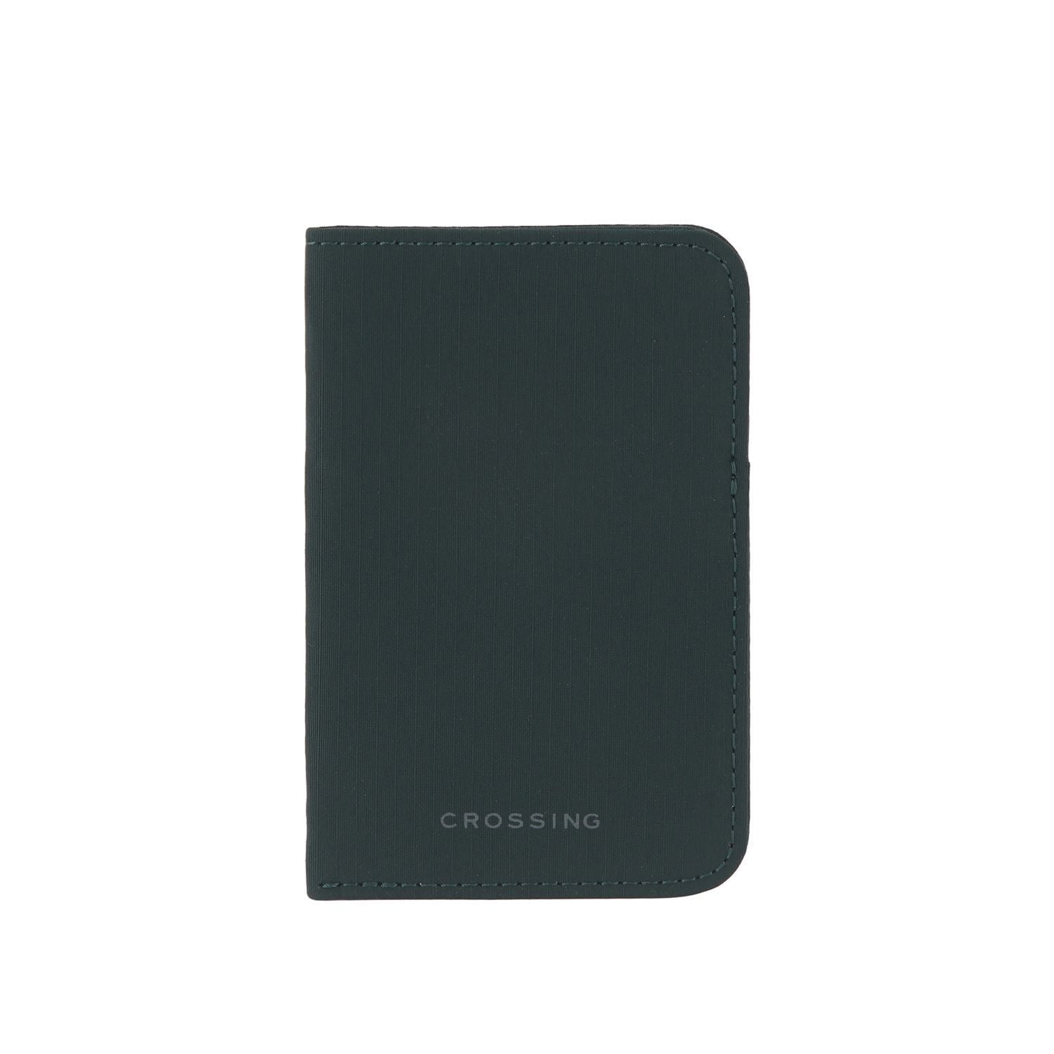CROSSING | Waterproof Checked Nylon Card Sleeve RFID