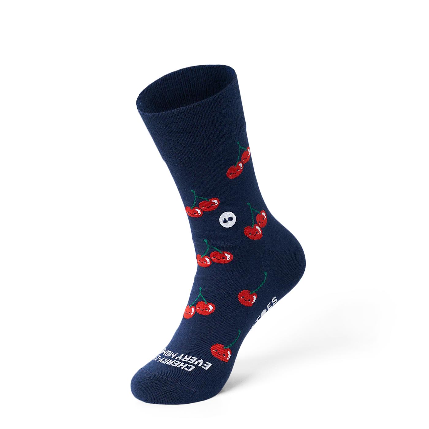 TALKING TOES | Cherry Cherry Sock