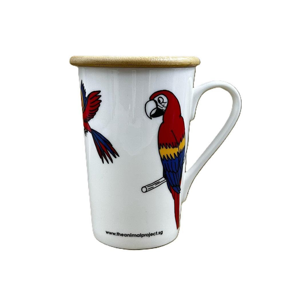 THE ANIMAL PROJECT | Tall Mug With Bamboo Lid