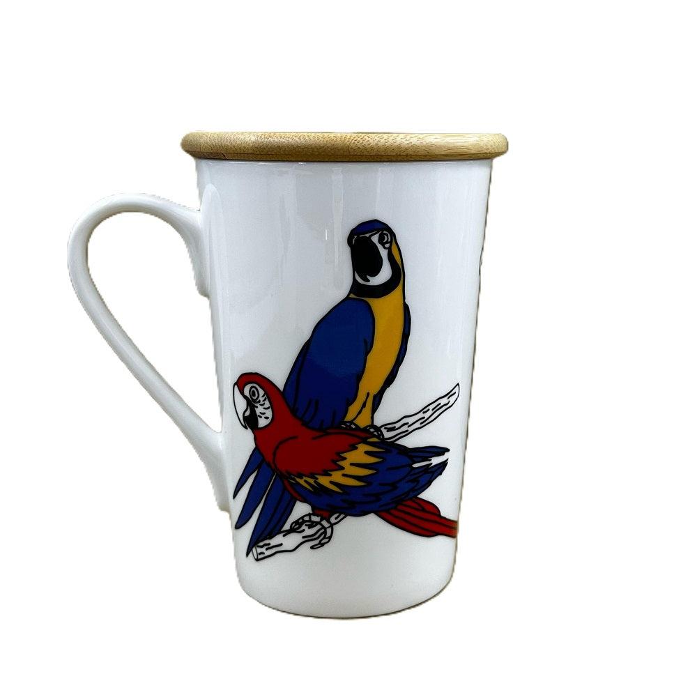 THE ANIMAL PROJECT | Tall Mug With Bamboo Lid