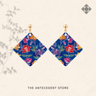 THE ANTECEDENT STORE | Batik Garden City Earrings | Stories Of Singapore