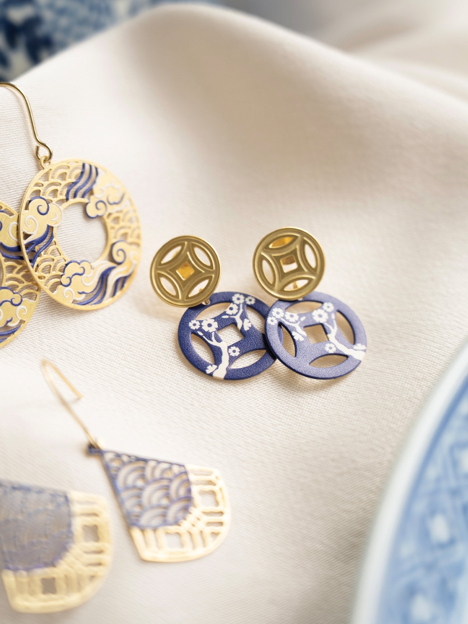 EMBRACE JEWELLERY | Double Coin Earrings