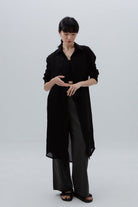 SAERO COLLECTIVE | Oreum Shirt V. 1 [Long Ver.] | Black