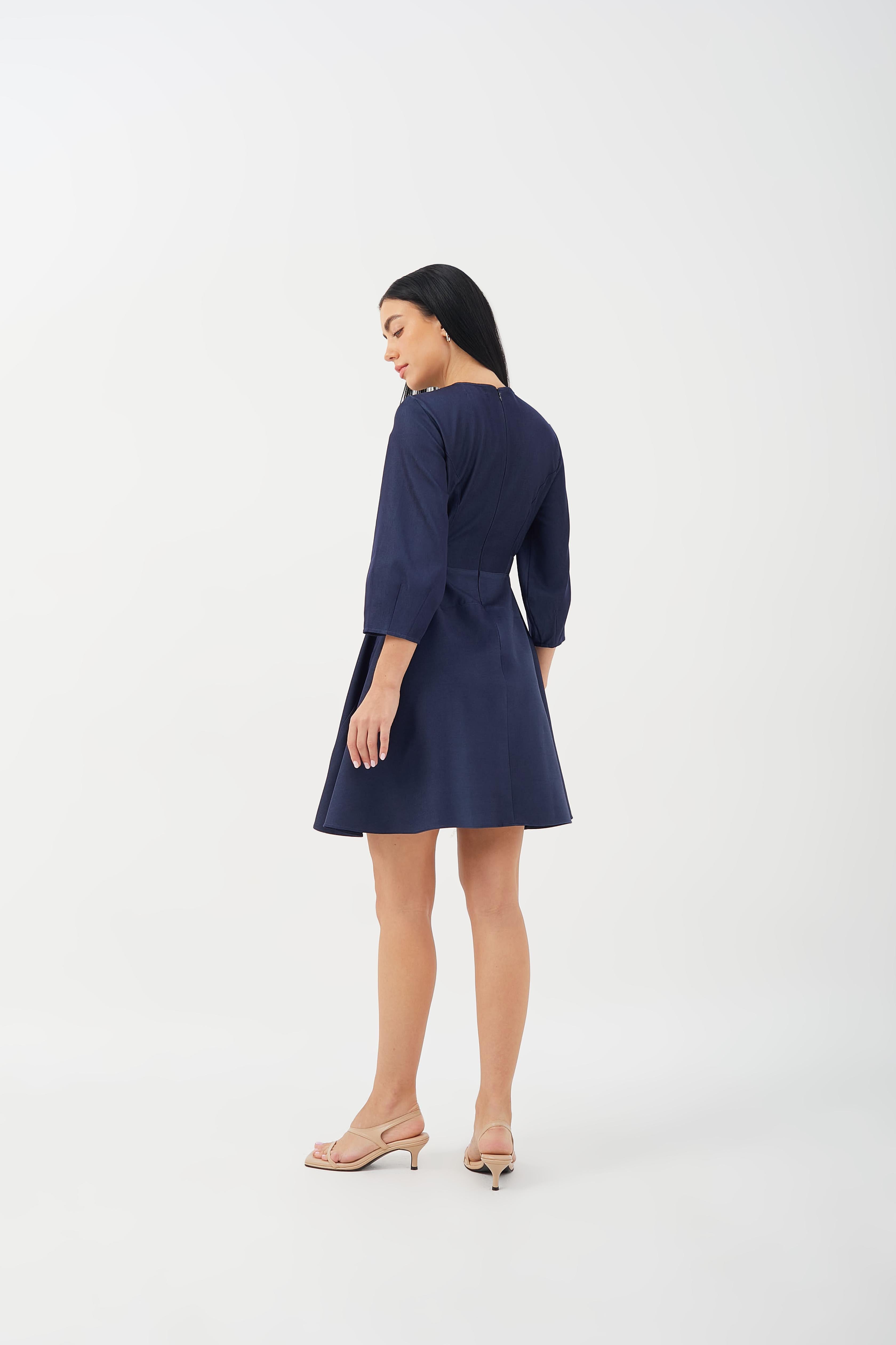 CAELI ECO LUXE | Volume Sleeve Dress