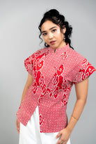 STUDIO GYPSIED | Batik Kebaya Temasek In Tumbuh Saga Seed Red