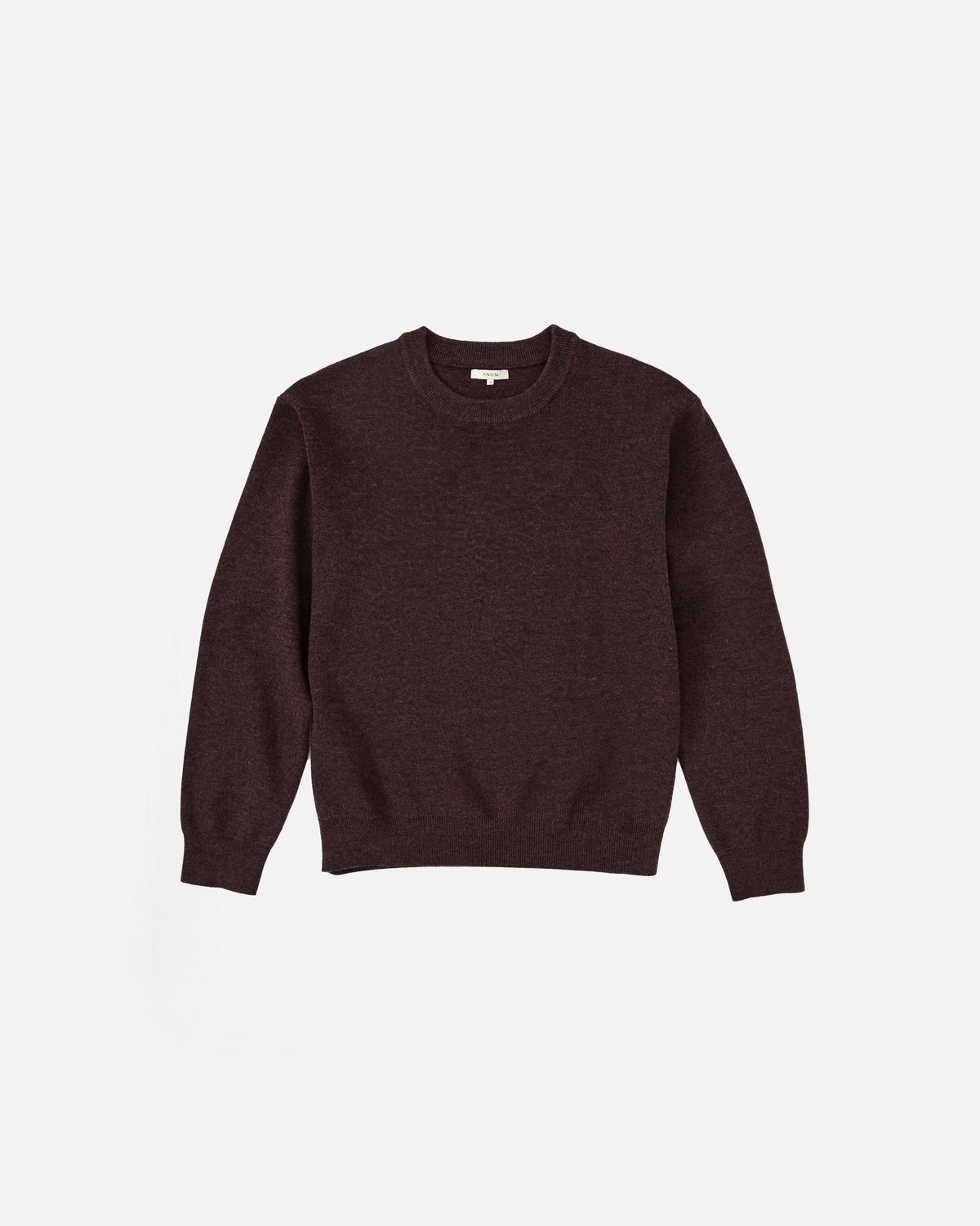 HOUSE OF ANON | Ando Crew Neck Pullover, 100% Merino Wool
