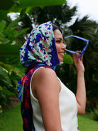 BINARY STYLE | Straits Chinoiserie Premium Silk Scarf
