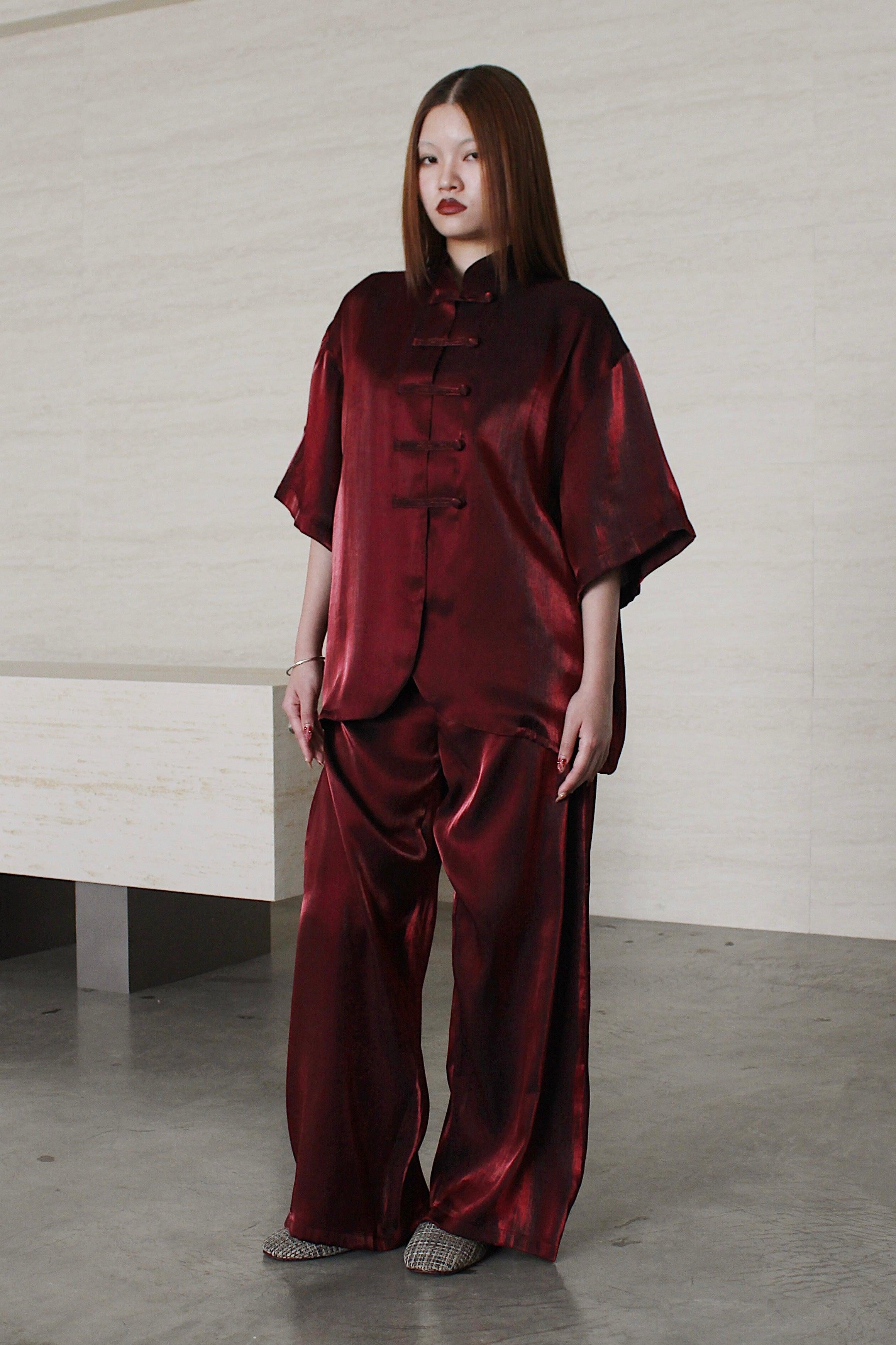 SHAOFEN | Wick Shirt (Short Sleeve Samfu)