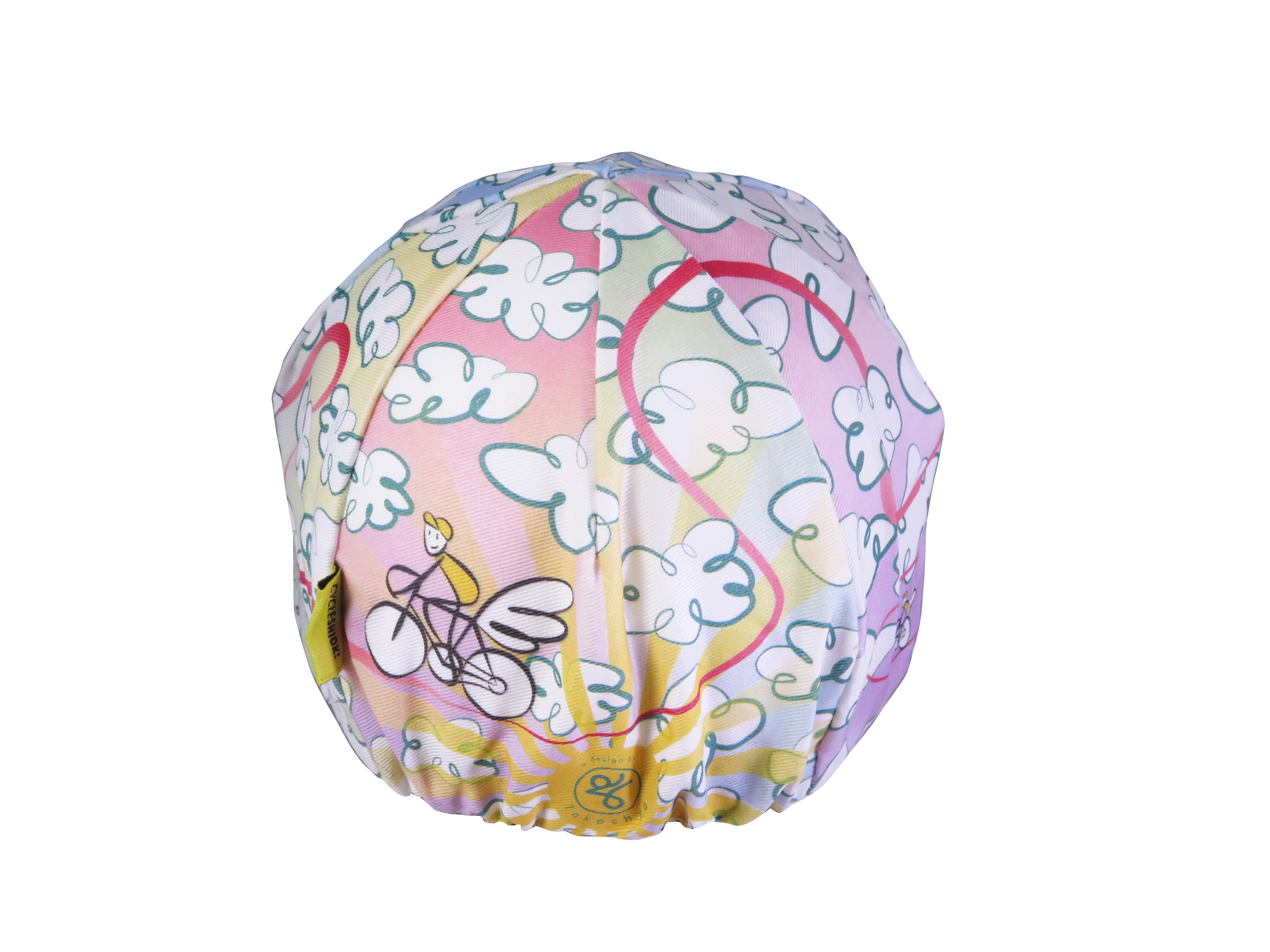 A DESIGN BY TAKACHYA | Cycling Cap - Flying Unicorn Psychedelic