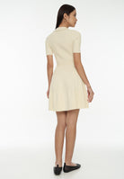 DRESSINGPAULA | Rib-Knit Polo Dress