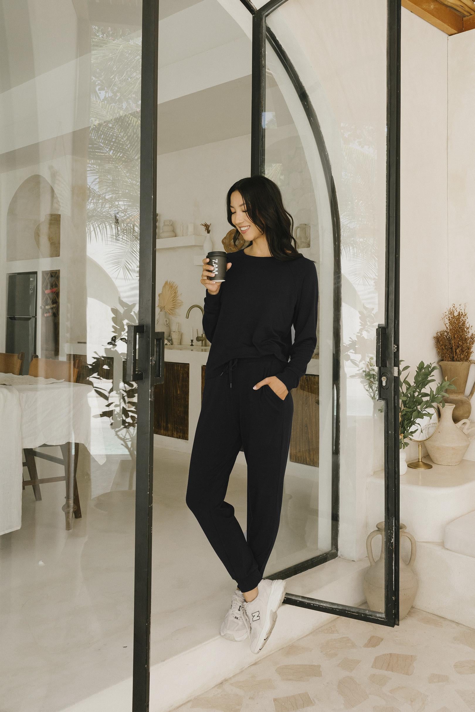 SELENIGHTCO | Airmode Jogger Set With Embroidery