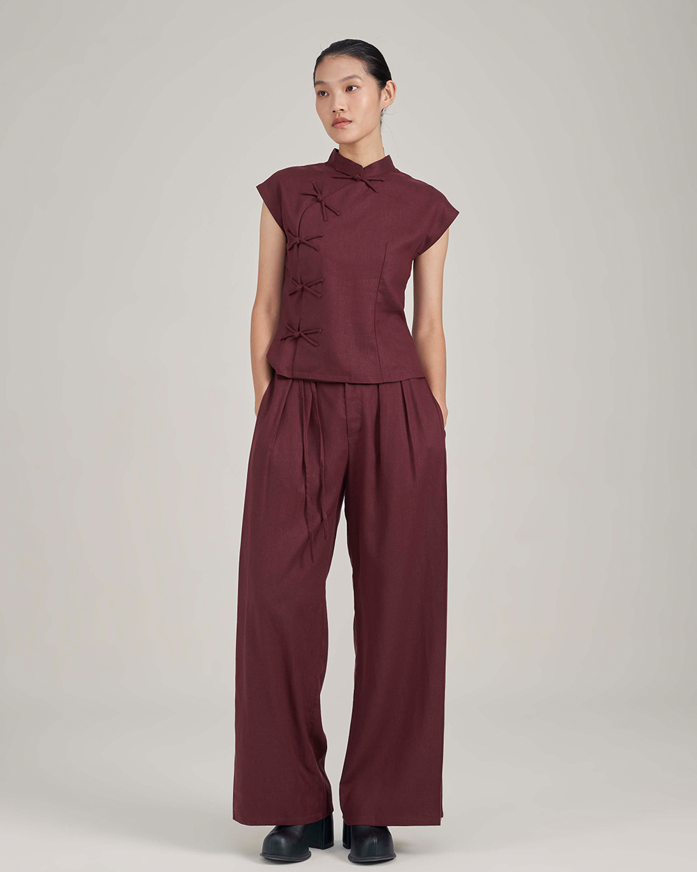 SABRINAGOH | Alanda Cheongsam Top