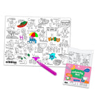 NOM | Nibbles by Nom SG Icons Silicone Colouring Mat