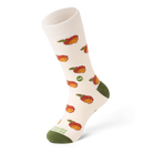 TALKING TOES | Tough Acorn Sock | Cream