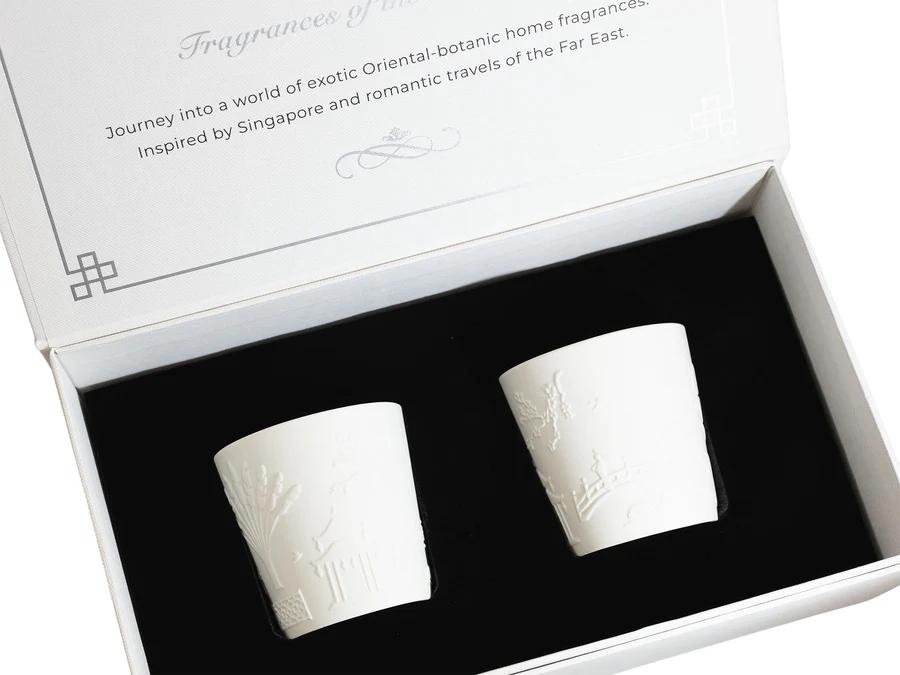 TEMPLE CANDLES | Christmas Chinoiserie Candle Duo Gift Box