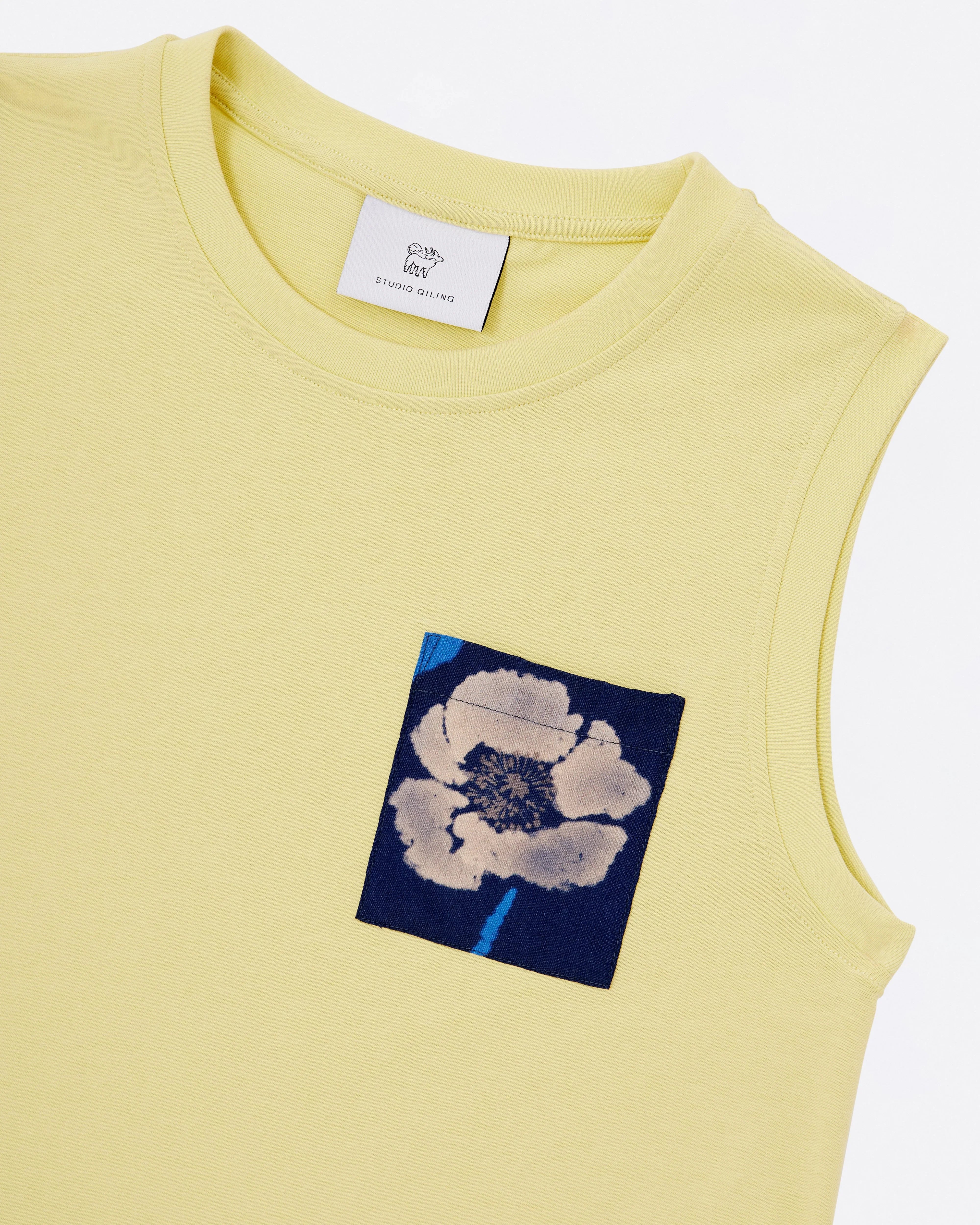 STUDIO QILING | Pear Cotton Jersey Tank Dress
