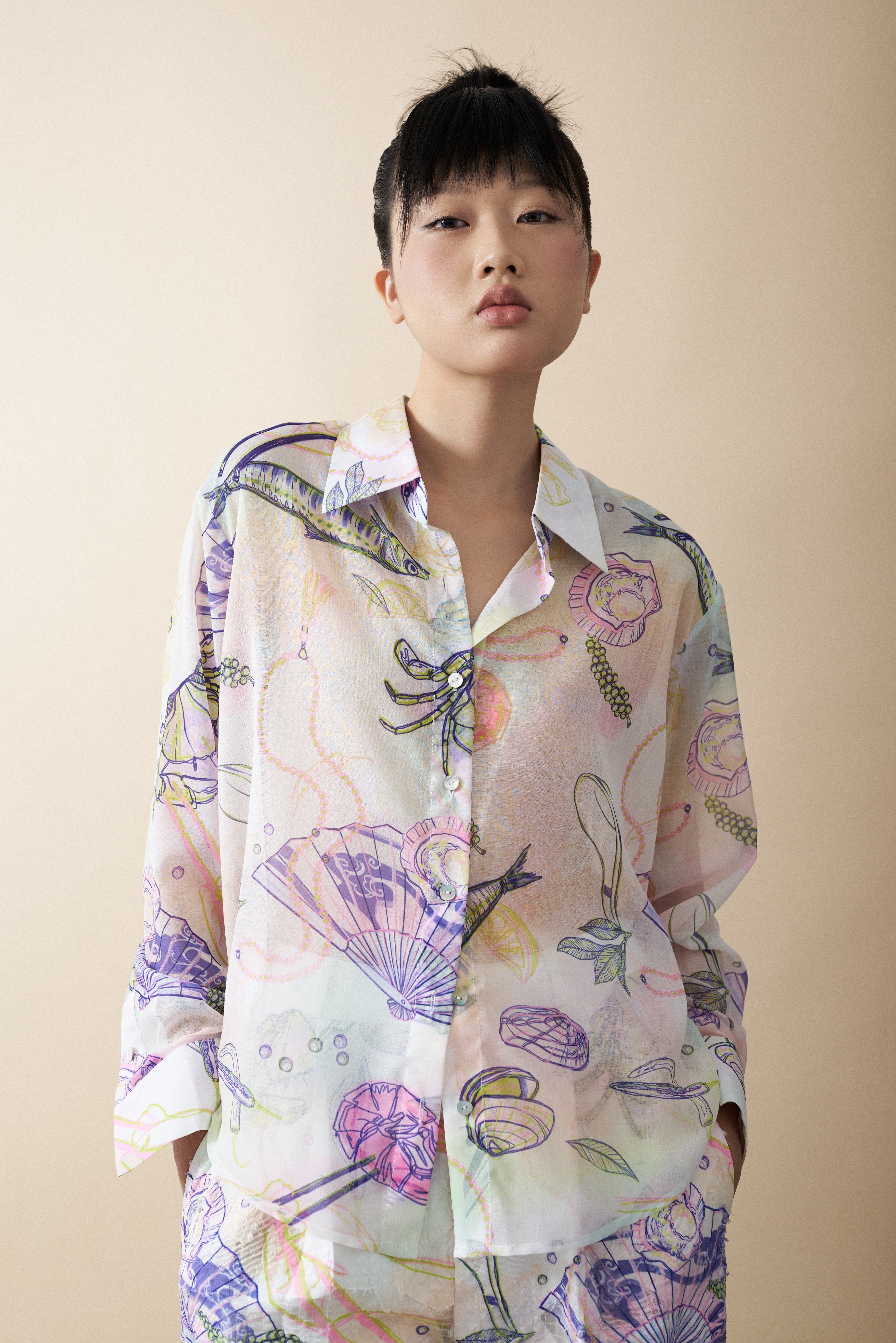 KHAAR | Plate Of Seafood Shirt