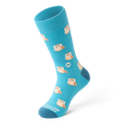 TALKING TOES | Owl Be Okay Sock | Blue