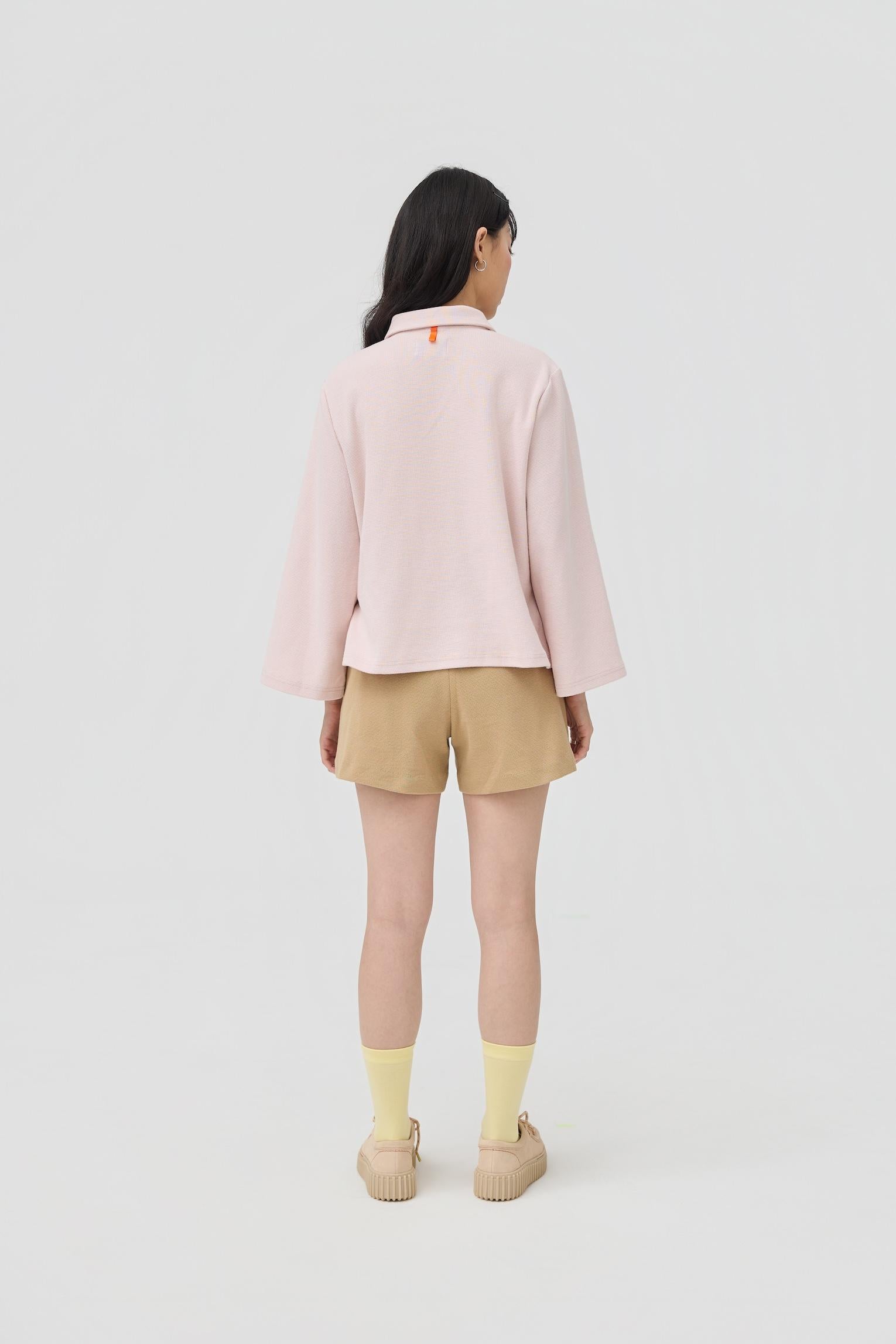 3EIGHTH | Jin Knit Tee | Dusty Pink