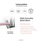 NODSPARK | Clear Band Everyday Quiet Allure Lazy Lashes