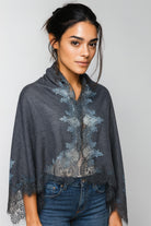 QUEENMARK | AN Ombre Lace Assorted - Grey