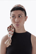 STUDIO QILING | Dancing Poppies Mod Silk Bandeau 100