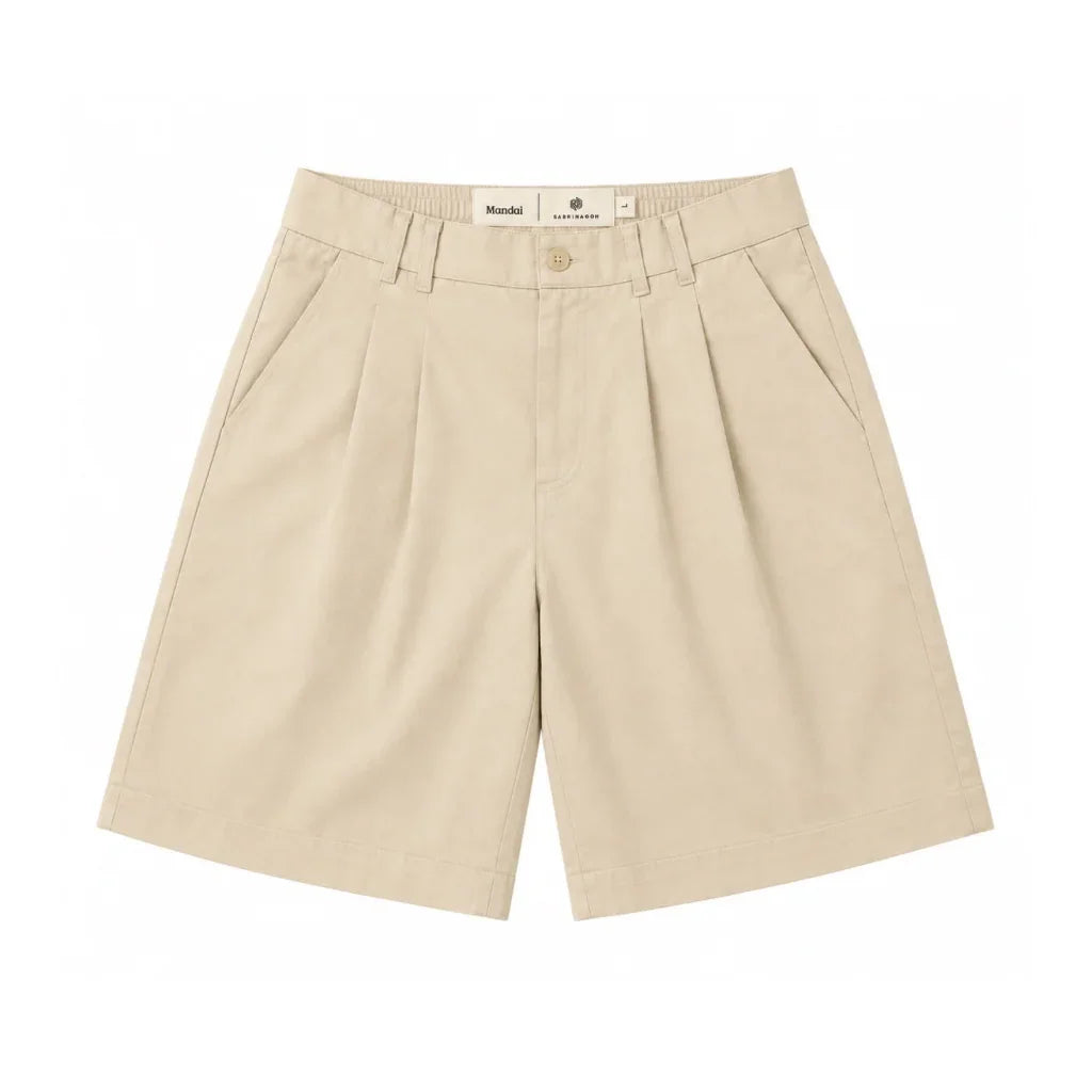 MANDAI WILDLIFE GROUP | SABRINAGOH - Silent Giants Elephant Pleated Shorts