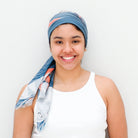 BINARY STYLE | Playful Otters 115x115cm Square Scarf