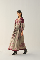 SUI | Horizon Handwoven Ikkat Maxi Dress