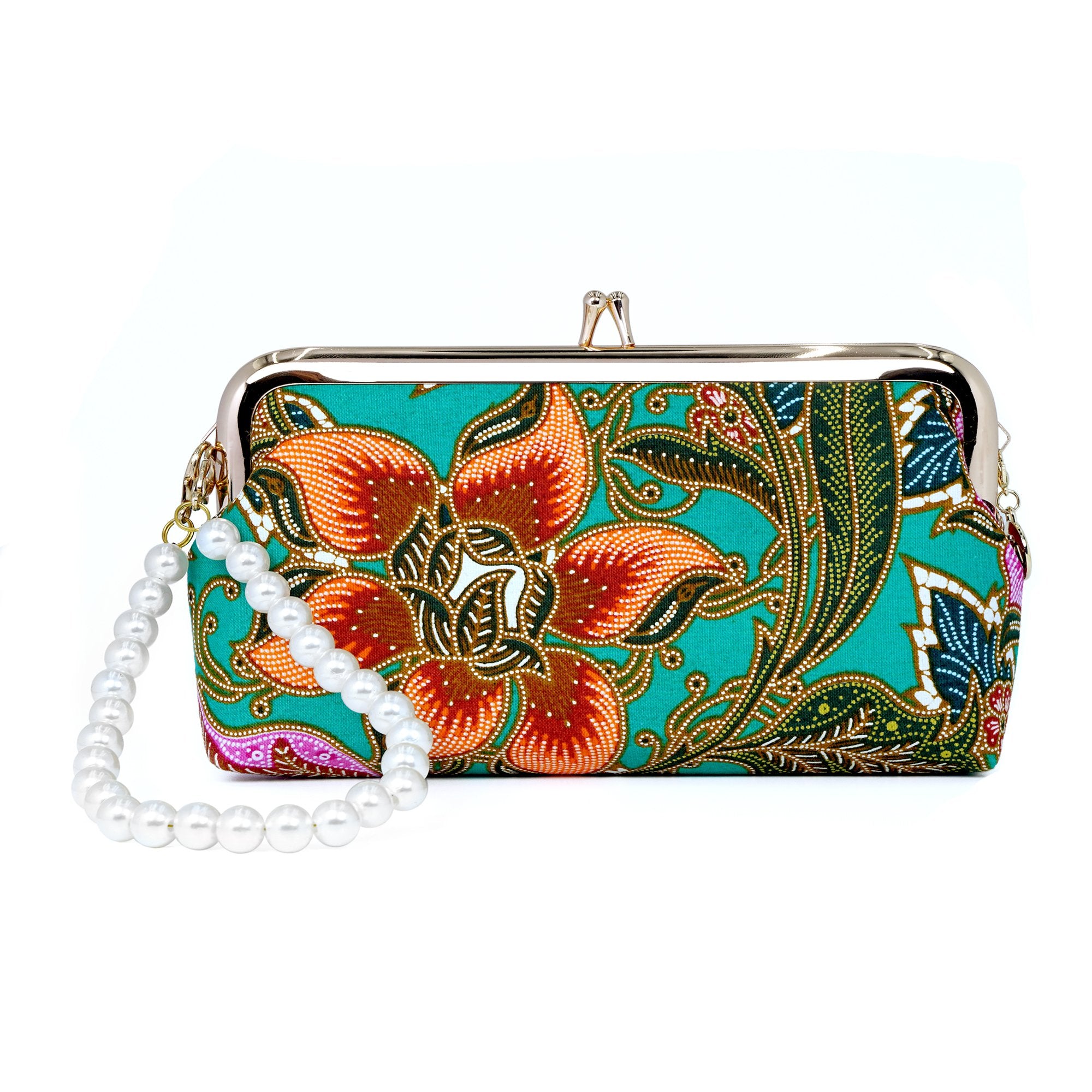 COCOONESE | Wristlet Pouch - Epiphyllum (GN)