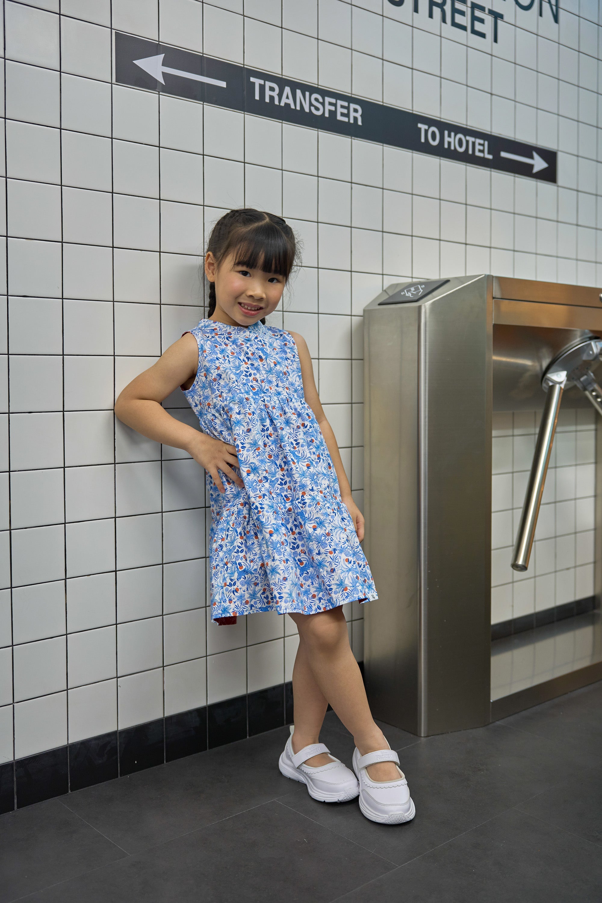 MAISON Q | Rein Heart Reversible Tiered Cheongsam