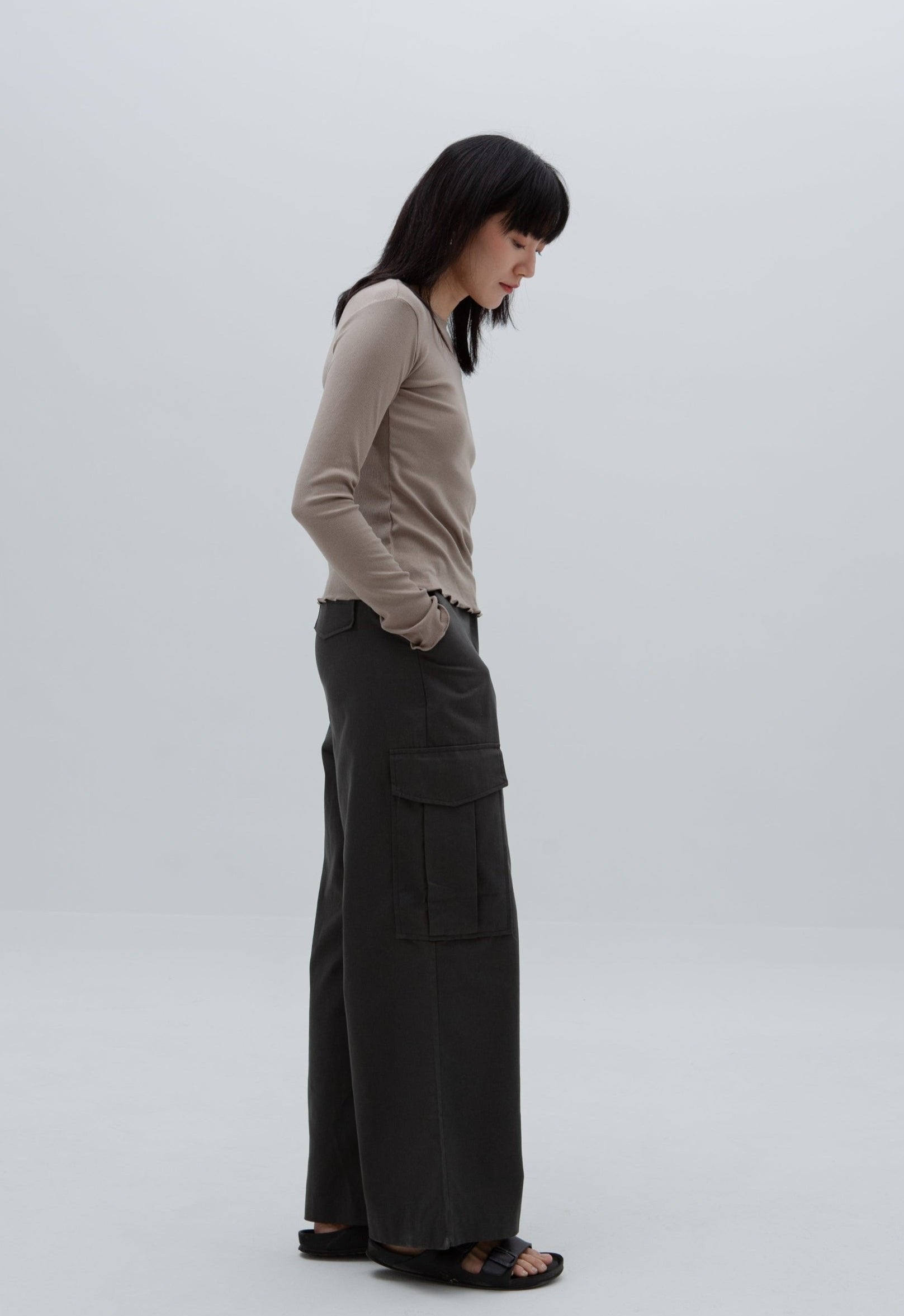 SAERO COLLECTIVE | Nongsa Cargo Pants | Gauntlet Grey