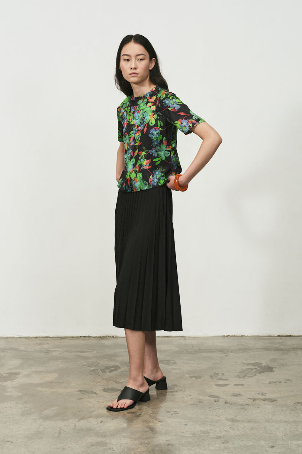 GIN LEE STUDIO | Silk Bloom Top