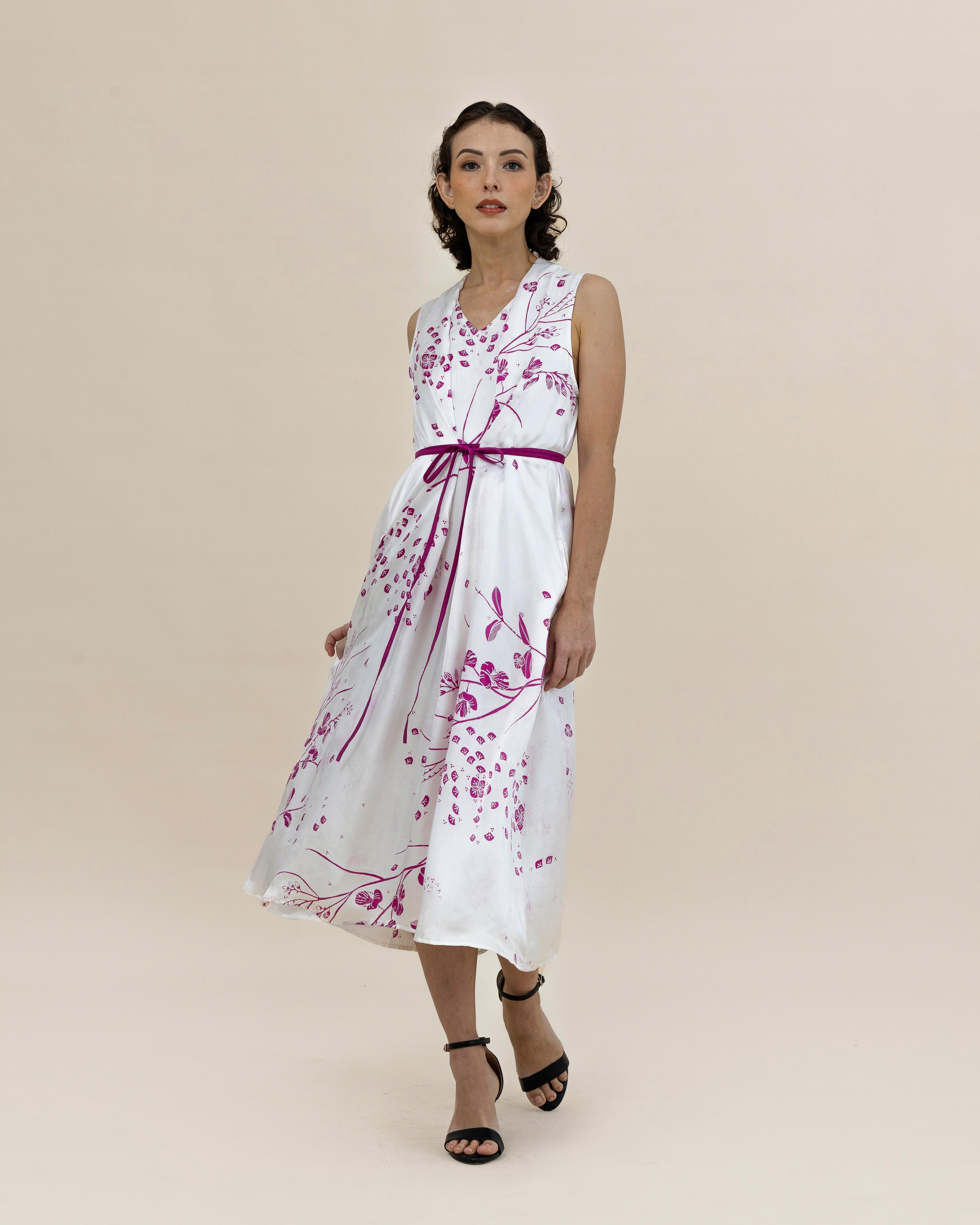 SUKKHA CITTA | KEMBANG - Pleated Dress