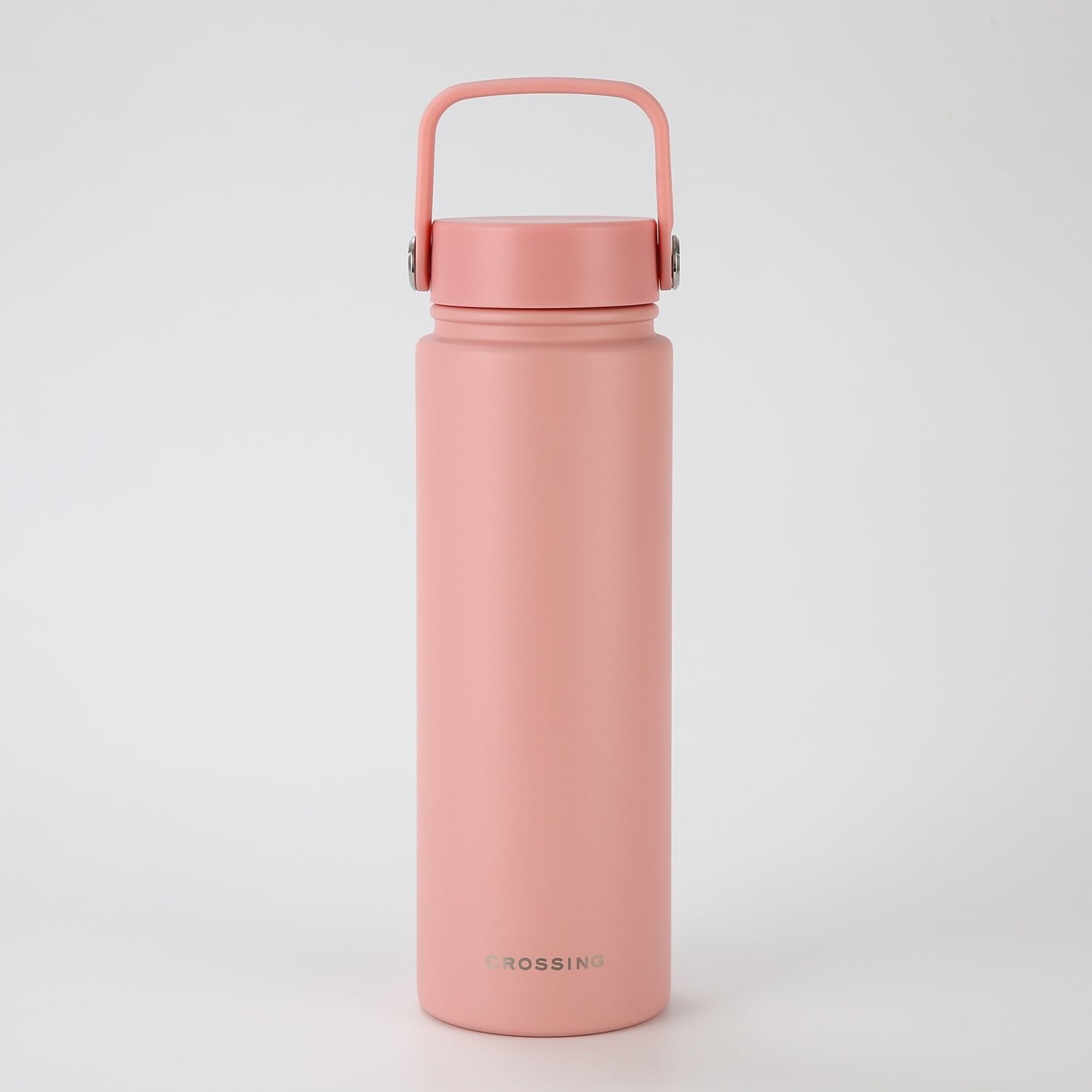CROSSING | 720ml Urban Ceramic S/S Insulated Flat Cap Bottle With Handle