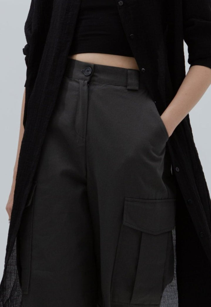 SAERO COLLECTIVE | Nongsa Cargo Pants | Gauntlet Grey