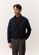 HOUSE OF ANON | Isak Cropped Flight Jacket