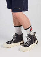 PROJECTWEAR | Farrell Mid Cut Leather Sneaker Grey