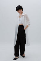 SAERO COLLECTIVE | Oreum Shirt V. 1 [Long Ver.] White