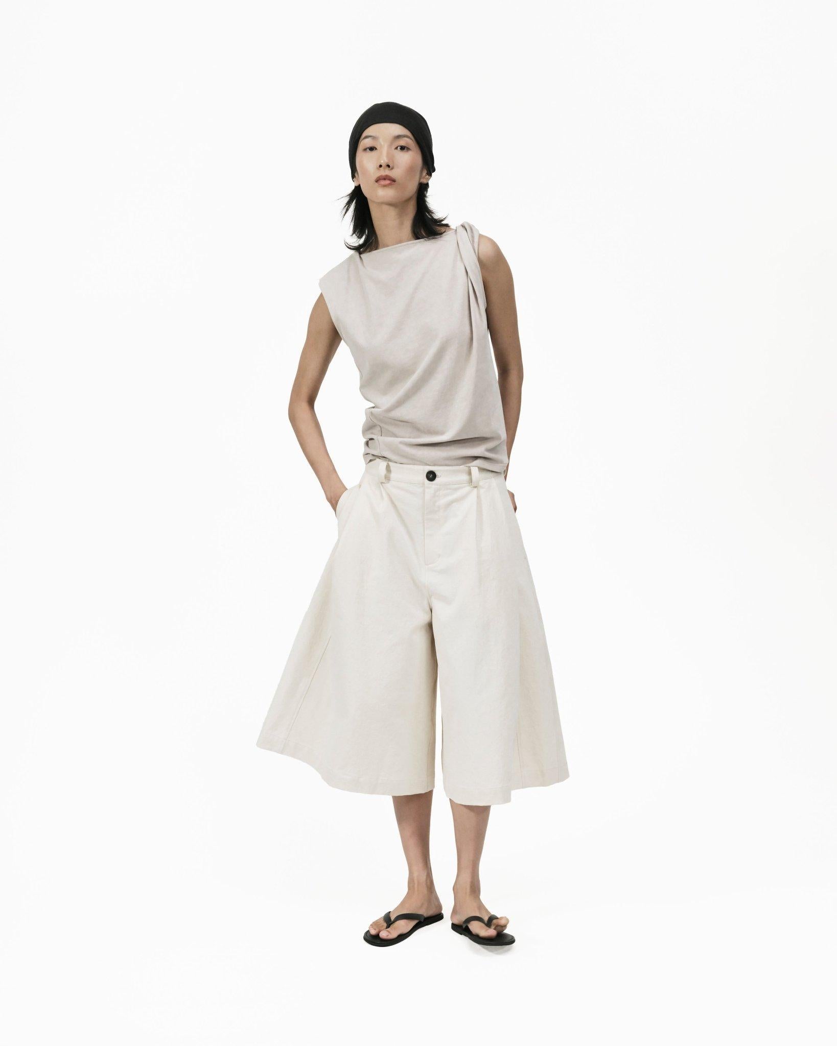GRAYE | Knife Pleat Culottes