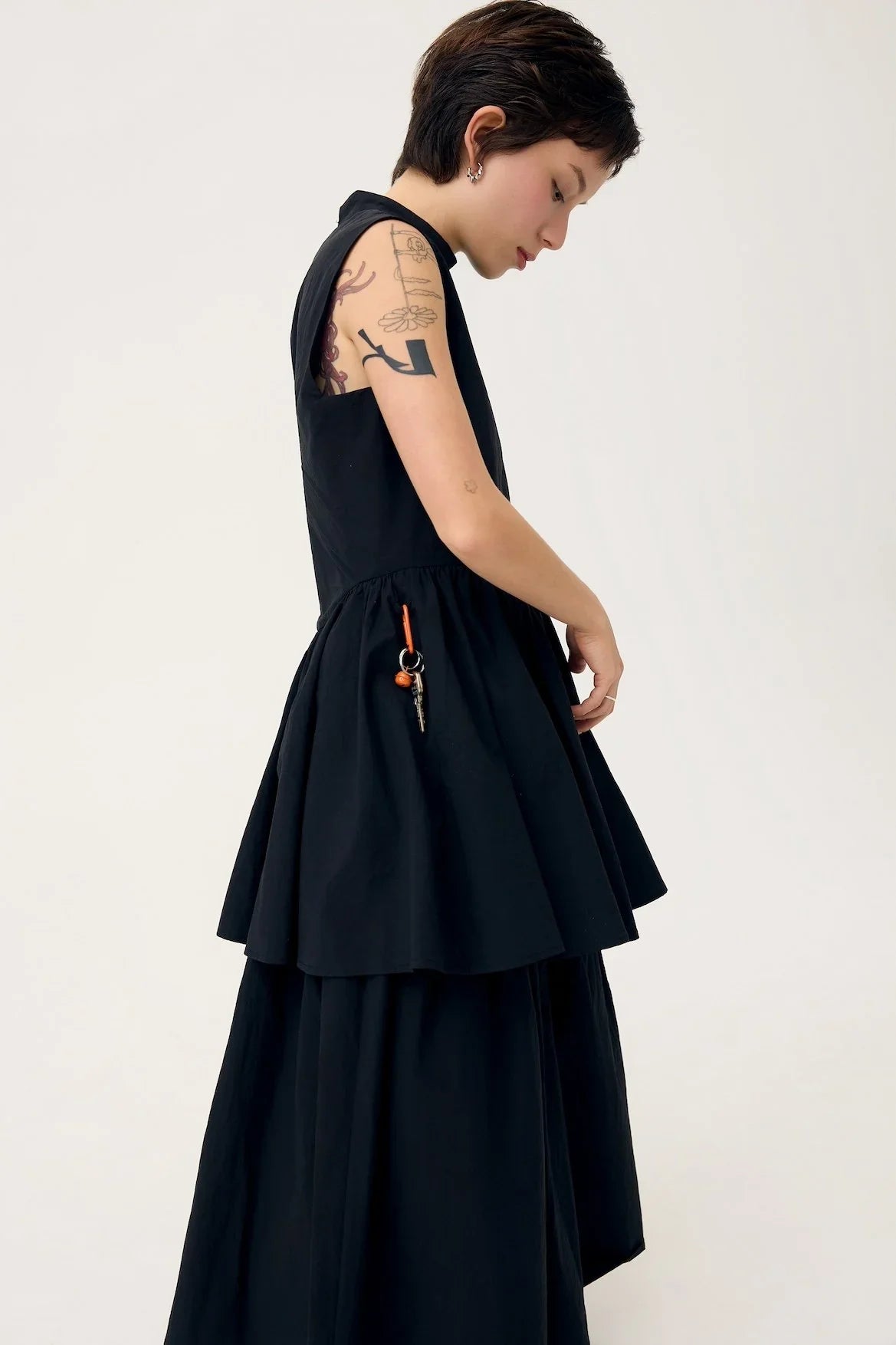 3EIGHTH | Ukabu Dress in Toner Black
